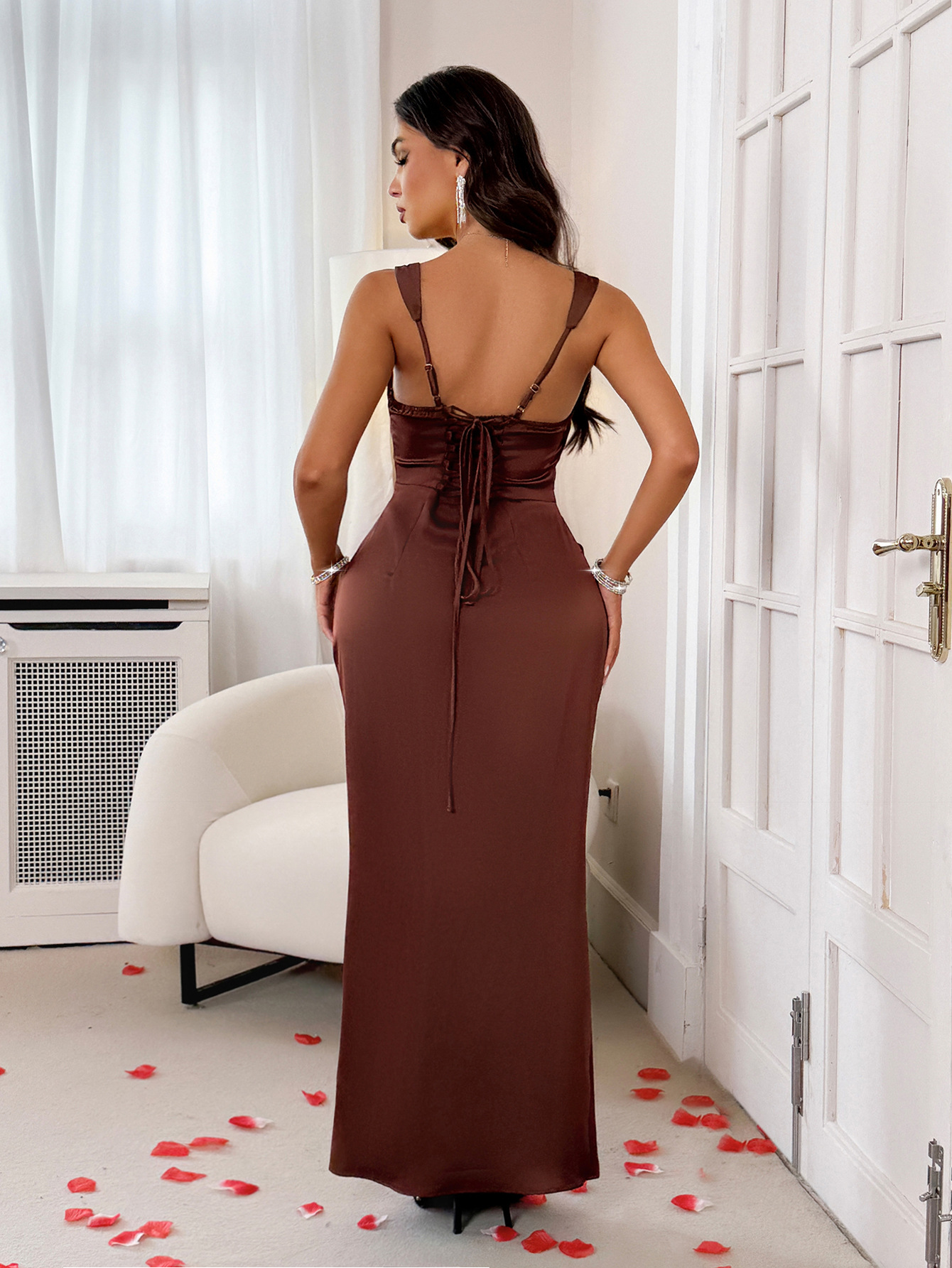 Elegant Retro Women's Party Dress European And American Style Clothing For Fall/Winter Season_ecoleips.com