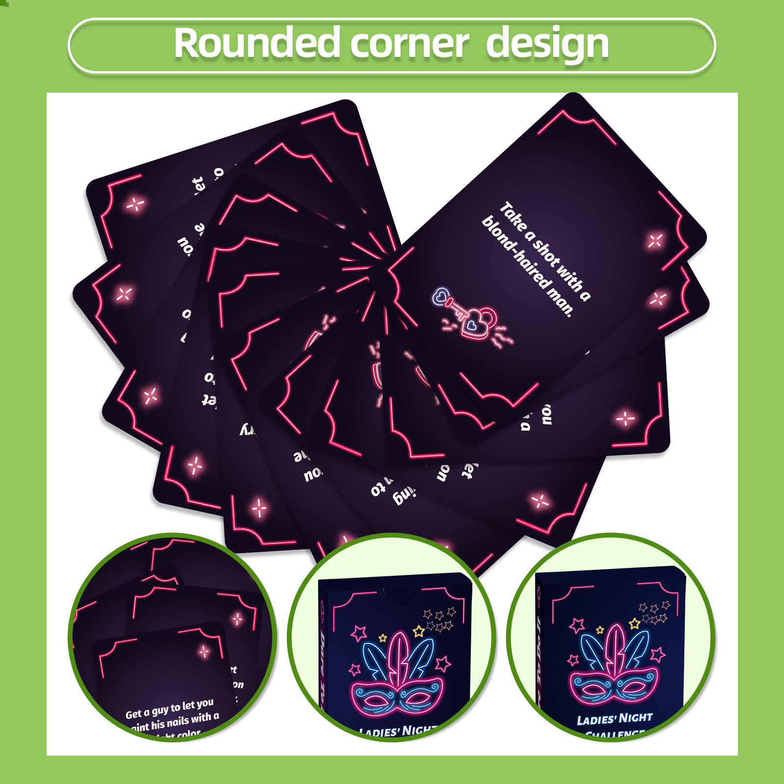 Board Game Party Cards With Challenges And Instruction Tasks_voghion.com