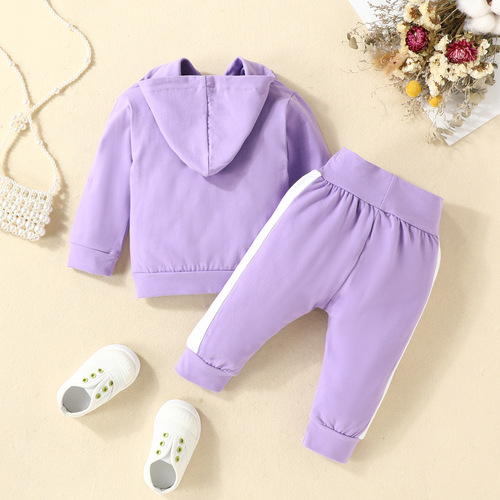  Cross-border New MINI Element Long-sleeve Sweatshirt and Pants Sports Fashion Style Two-Piece Hat Set