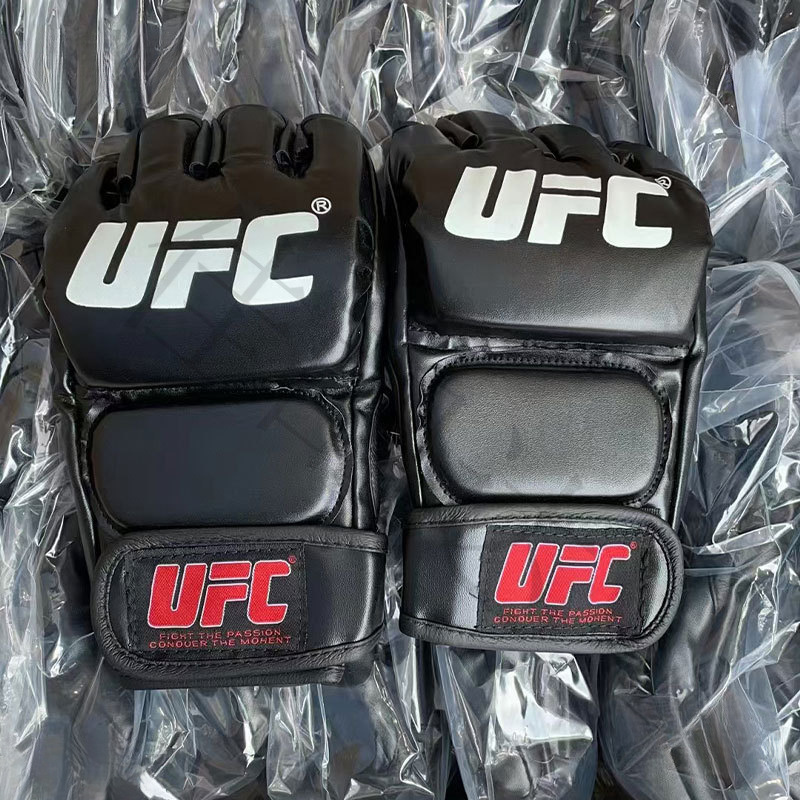 Boxing Half-Finger Gloves for Men and Women Mma Sanda Ufc Kidsren's Training Adult Sandbag Boxing Gloves