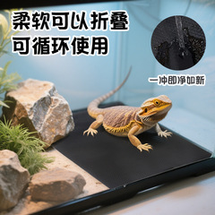 アマゾンのペットマットのトカゲ守宮防水マットのEVAは滑り止めの角のカエルのペットの箱のマットを裁断することができます。