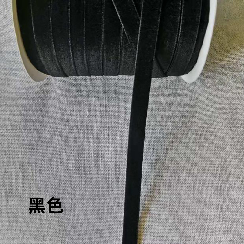 Nylon no elástico cinta de terciopelo de color cinta de terciopelo flocado cinta de tela cinta de lana arco ropa de bricolaje