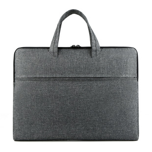 Business Men's and women's computer bag simple Conference bag portable handbag computer file bag handbag information bag