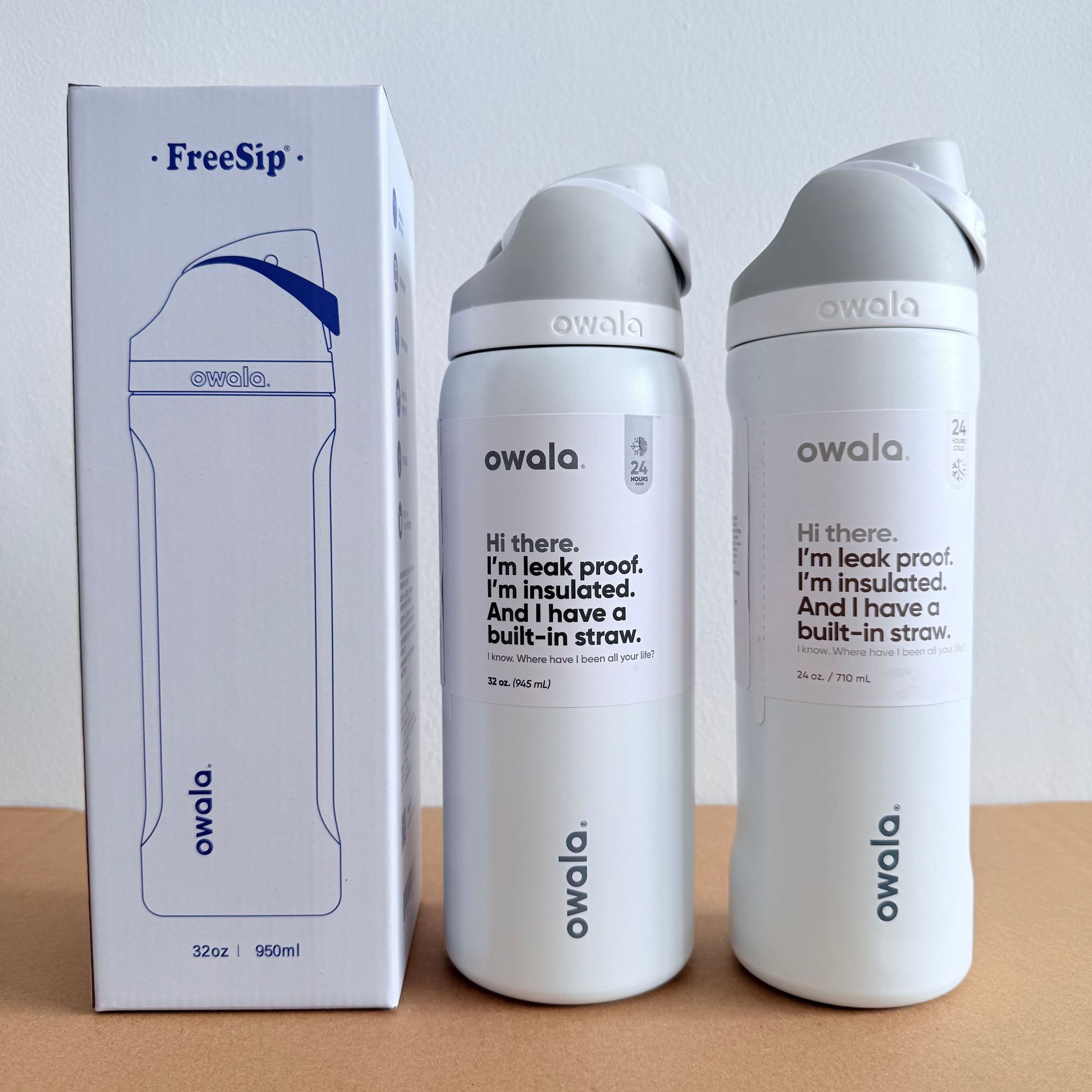 Owala en stock de gran capacidad portátil hervidor de agua al aire libre para hombres tazas de agua caliente de moda para mujeres tazas de fruta deportivas al por mayor