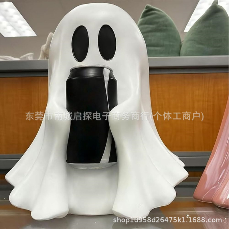 越境新製品 かわいいゴーストドリンクホルダー 楽しくて実用的なかわいいゴーストドリンクホルダー|undefined