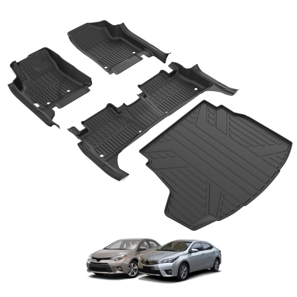 Adecuado para alfombrillas de coche Toyota Corolla TPE Floor Mats alfombrillas impermeables personalizadas