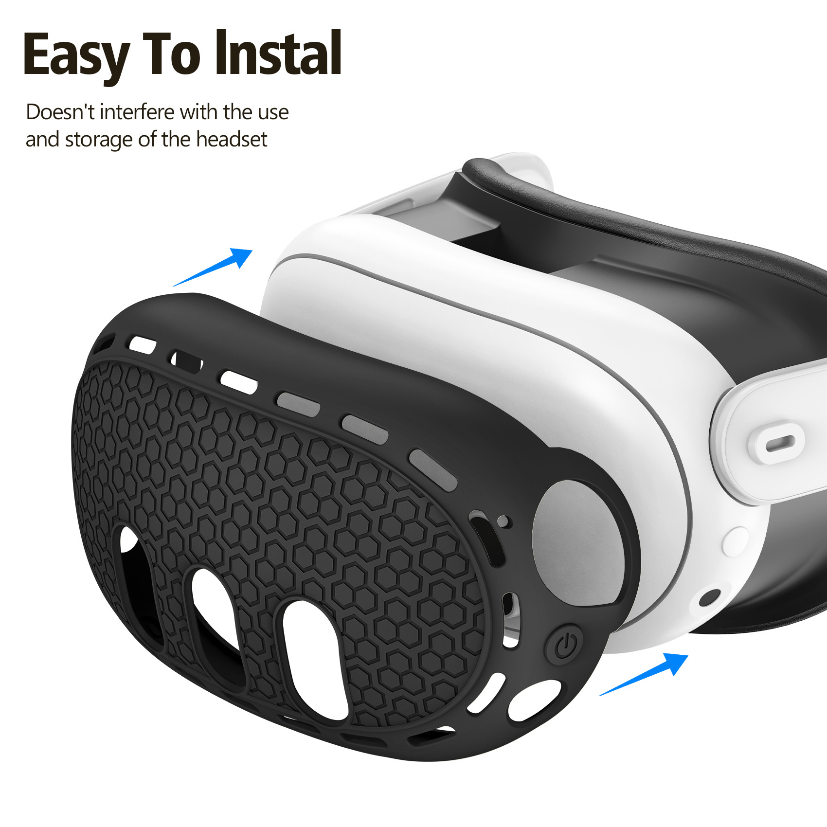 Quest3 traje de silicona para Meta quest3 caso protector VR accesorios mango cubierta shading máscara lote