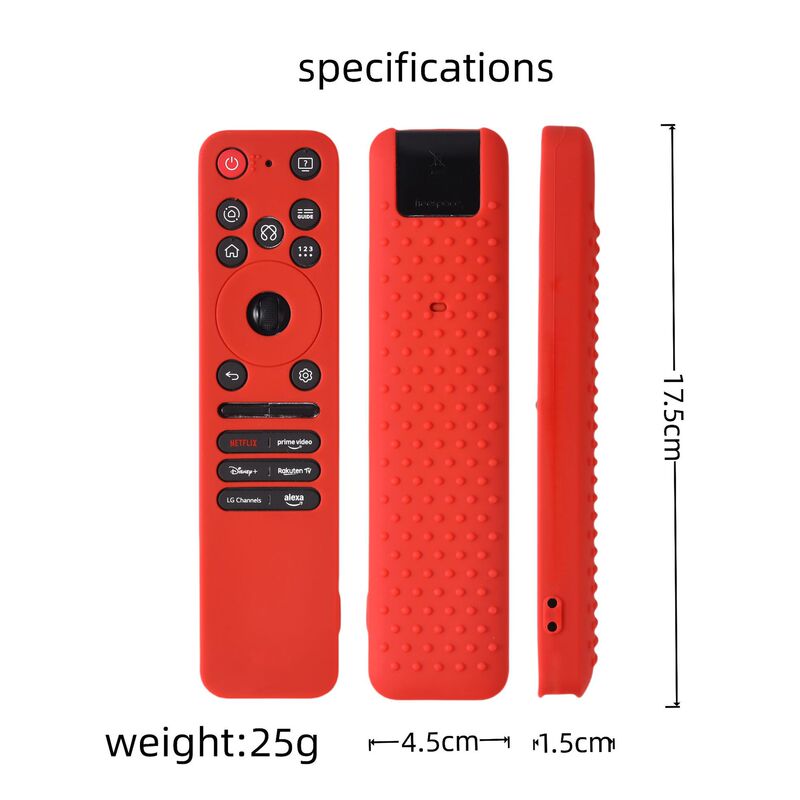 适用新款LG MR-235GA Magic遥控器硅胶保护镂空套加厚防摔夜光绳|undefined