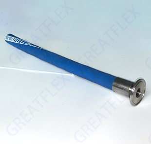 GREATFLEX blue RN40 steel wire winding high temperature rubber hose manufacturer