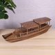 Solid Wood Jiangnan Watertown Sailing Wooden Boat Shaoxing Specialty Folk Crafts Boat Model Smooth Sailing Gift