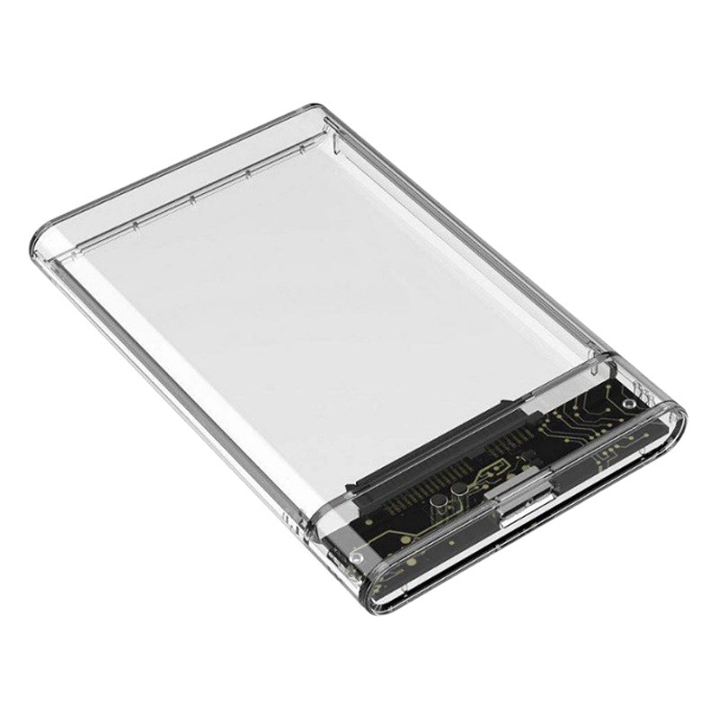Notebook 2,5 pulgadas caja transparente SSD externa móvil caja de disco duro USB3.0/3,1 caja de disco duro de estado sólido