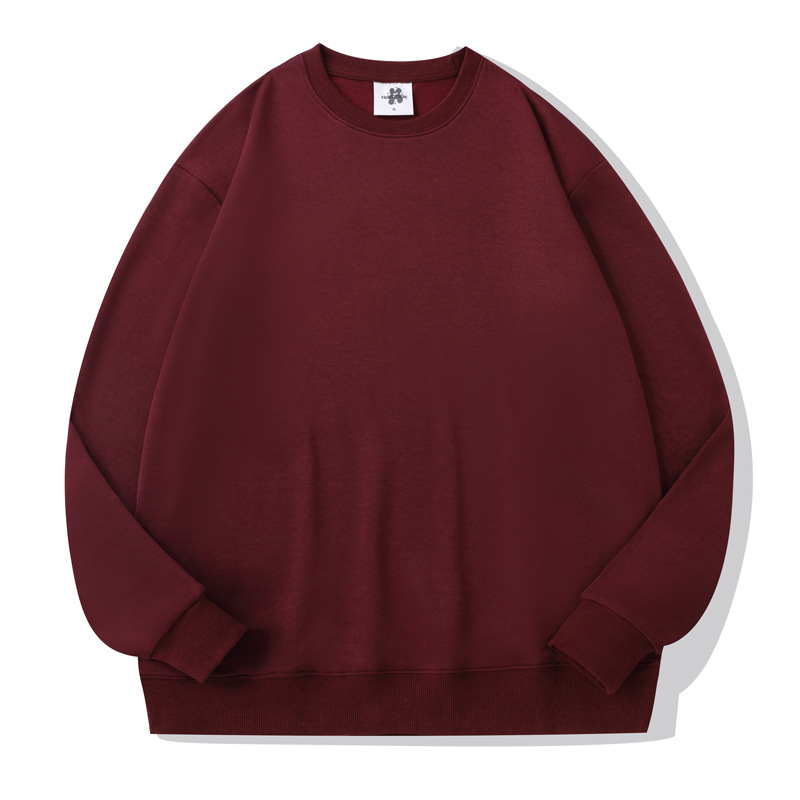 Primavera y otoño servicio de catering ropa de trabajo personalizada LOGO cuello redondo algodón suéter café tienda de té de leche chaqueta bordada