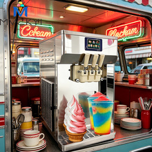 ���ñ��������һ���soft ice cream machine 3��ζ̨ʽ�������