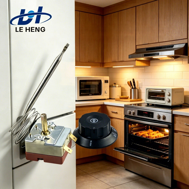 Leheng Mechanical Adjustable Temperature Control Switch 62-190 Mechanical Knob Thermostat 180 Degree Air Fryer Temperature Control Leheng Mechanical Adjustable Temperature Control Switch 62-190 Mechanical Knob Thermostat 180 Degree Air Fryer Temperature Control