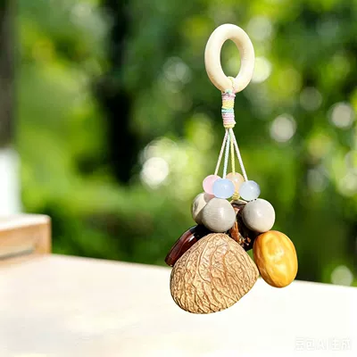 shell wind chime bag pendant, Car hanging - whispers-in-the-woods-18-the-sound-of-gurgling
