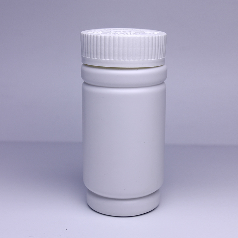 白色165cc直筒塑料瓶竹节塑料瓶保健品瓶片剂粉剂瓶