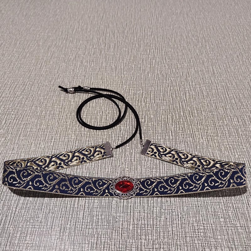 Niños Song vestidos antiguos toque de cabeza frente correa de pelo frente correa de pelo para niños vestidos antiguos de estilo Han2025 nuevos joyas de cejas