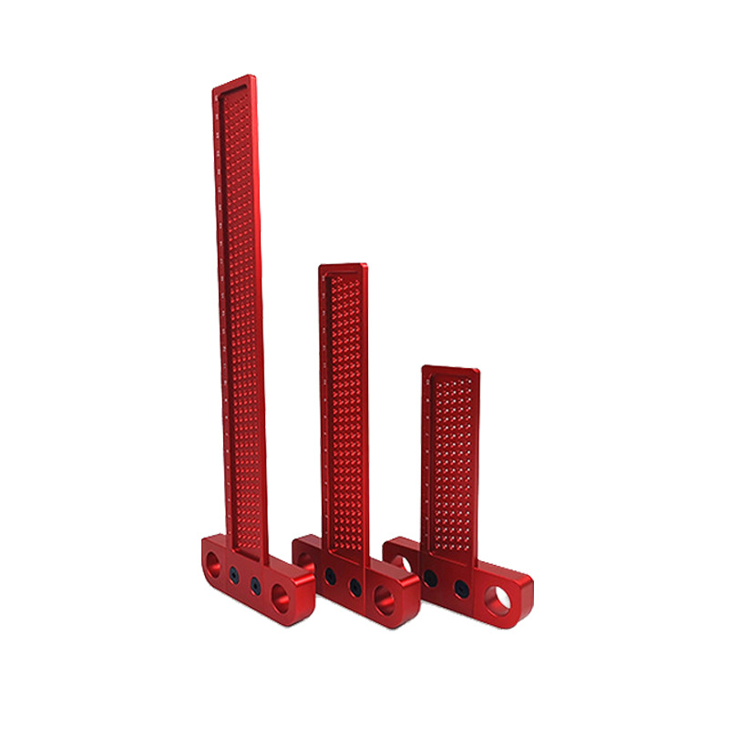 木工划线尺 铝合金T型尺 丁子尺 洞洞划线尺 直角尺 木工工具