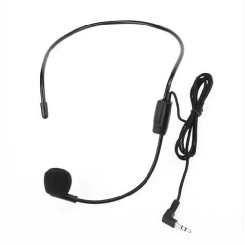 Headset amplifier wired functional microphone earphone microphone threaded microphone