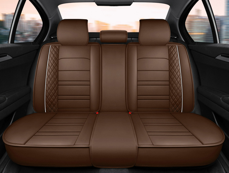 2021 new car seat cushion four seasons universal all-inclusive full leather Diamond car seat cushion factory wholesale export cross-border