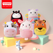 新款幼儿园毛绒卡通儿童书包男女孩1-3-5岁小班书包中班可爱背包