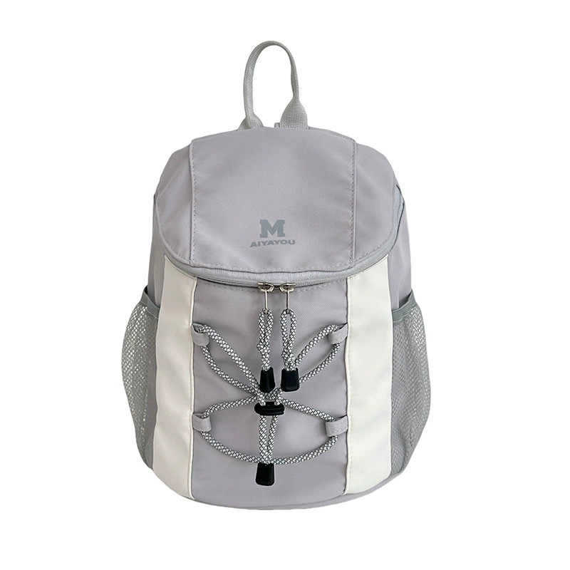 Small design belt, ultra light universal backpack to go out, drawstring, simple and elegant design