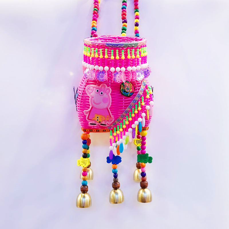 구슬 체인 경사 꽃 벨 스몰 사이즈