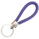 Creative simple woven leather rope key chain cute doll pendant couple key accessories trend small gifts wholesale
