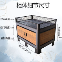 超市促销花车户外地摊卖售柜服装堆头多功能中岛货架展示架促销台