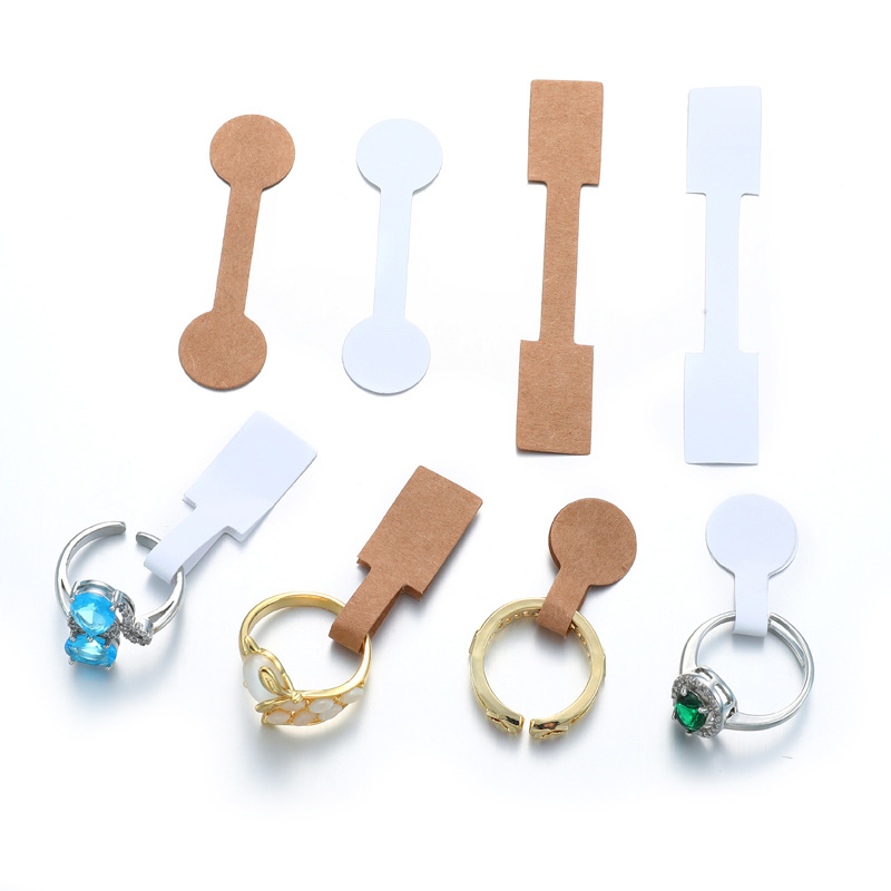 DIY配件不干胶戒指标签饰品标签吊牌标签首饰标价签价格牌戒标X21