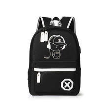 跨境電商外貿雙肩包書包電腦包旅行包廣州獅嶺工廠輕便學生便攜