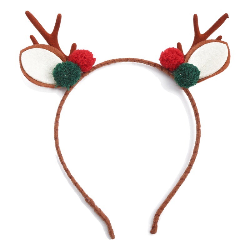 Navidad tocado cornete diadema de hadas Mori Súper Hada accesorios para el cabello horquilla de Navidad ELK diadema Internet celebridad horquilla