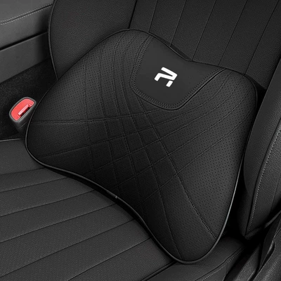 Waist support – seat cushion neck pillow - noble-black-single-lumbar-support