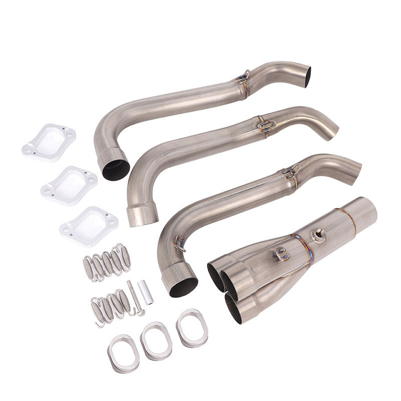 Suitable for Triumph Motorcycle Exhaust Pipe Modification Streettriple765Rs/R Mid-Front Section