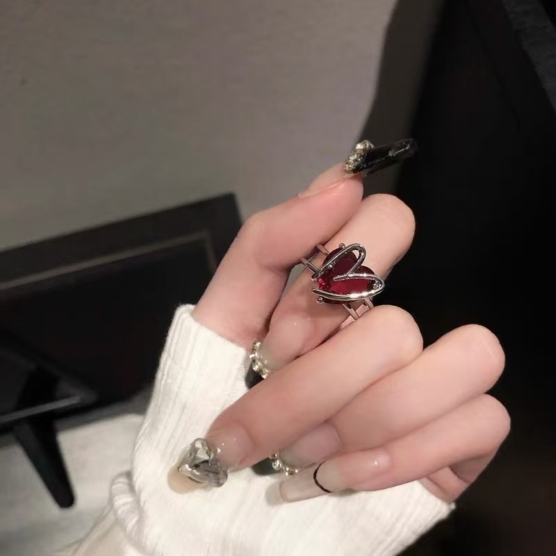 小众简约风设计戒指货源韩系精致百搭ins高级感个性指环手饰批发|undefined