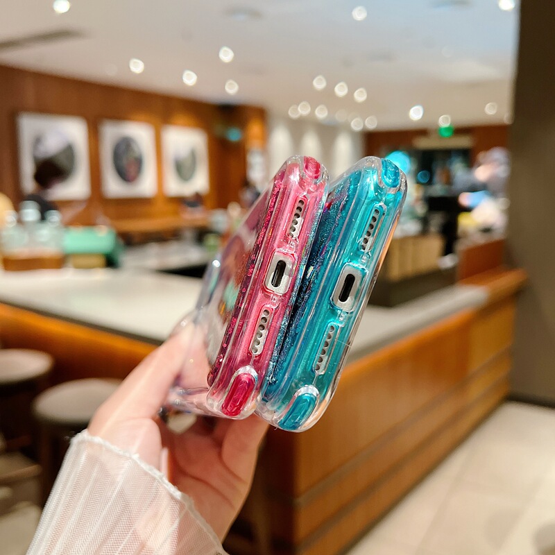 适用iPhone17Promax手机壳梦境渐变三合一流沙苹果16pro/15防摔保|undefined