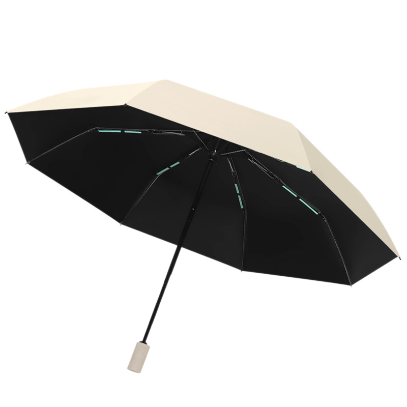 Paraguas automático para mujeres sol y lluvia doble uso para fortalecer la protección solar contra los rayos UV sombrilla solar plegable paraguas al por mayor
