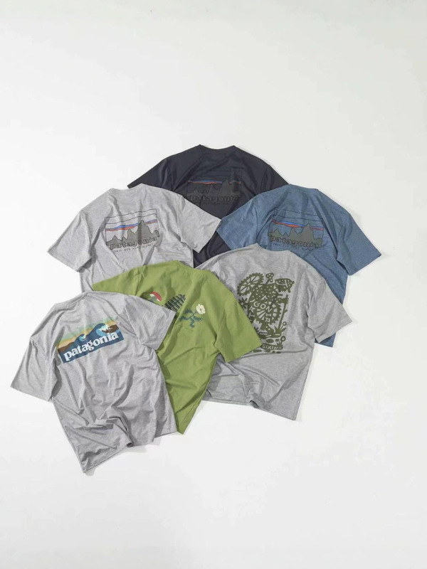 Cross-Border Pata C1 Series Men's and Women's Summer Round-Neck Quick-Drying Casual Outdoor Sports Short-Sleeved T-Shirt with Logo on the Back