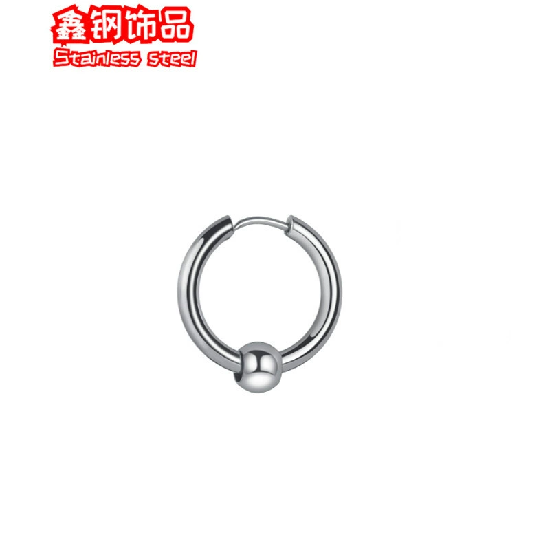 Сережки для мужчин и женщин из нержавеющей стали в стиле хип-хоп, Aliexpress, не теряются