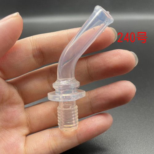 240th children's insulated water bottle cup silicone straw straw head can be matched with multiple kinds of straws water cups universal accessories