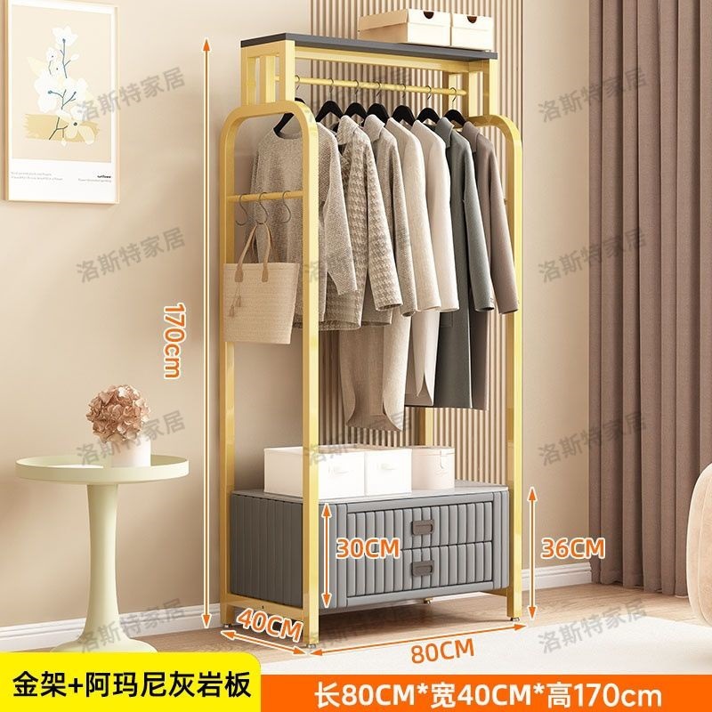 [소프트백 더블드로] 80 골드 프레임 그레이 + 아르마니 그레이 스톤 플레이트