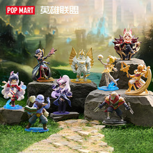 POPMART泡泡玛特英雄联盟中路对决加里奥阿狸小手办摆件潮玩盲盒