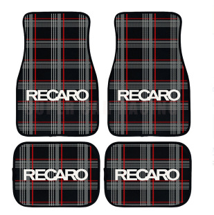 TEMU retro estilo nórdico alfombra de pie de coche alfombra de cuatro piezas tapete resistente a las manchas almohadilla de pie Amazon TEMU al por mayor