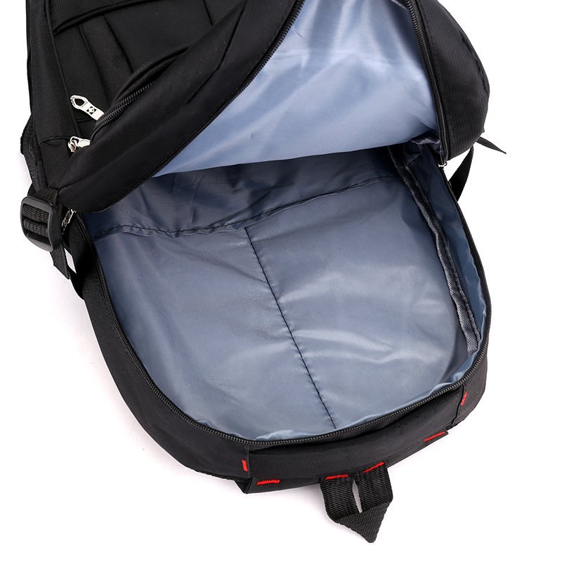 837g Weight Polyester Lining Material Zipper Closure Type Double Shoulder Straps Strap Type Zipper Backpack Bags Type School, Daily Occasion Oxford Cloth Material Waterproof Function School Backpack Backpack Solid Color Pattern All Seasons Season Unisex Gender Classic Style Style Square Shape Large Size Waterproof Solid Color School Daily School Backpack 18