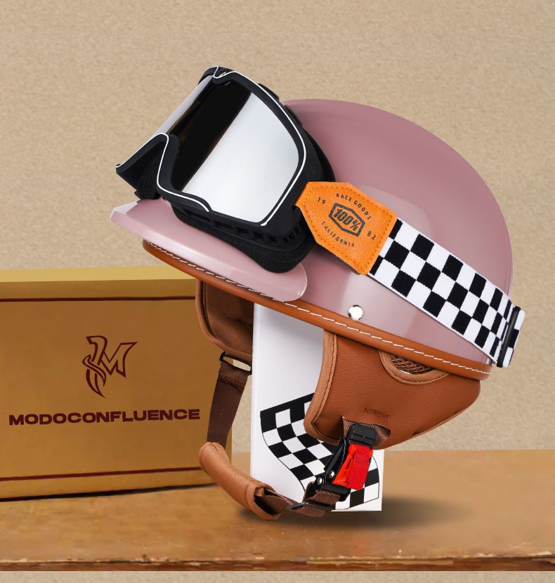 3C Certified Electric Vehicle Helmet for Women, Autumn and Winter Men's Motorcycle Helmet, New National Standard Four-Season Universal Battery Vehicle Half Helmet