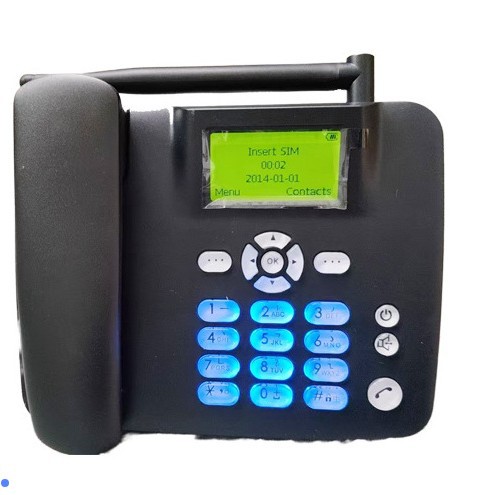 F317 Wireless Landline Phone with Wireless SIM Card for Mobile and Unicom Users, 2G/GSM, Office/Home Use, Fixed Card Landline