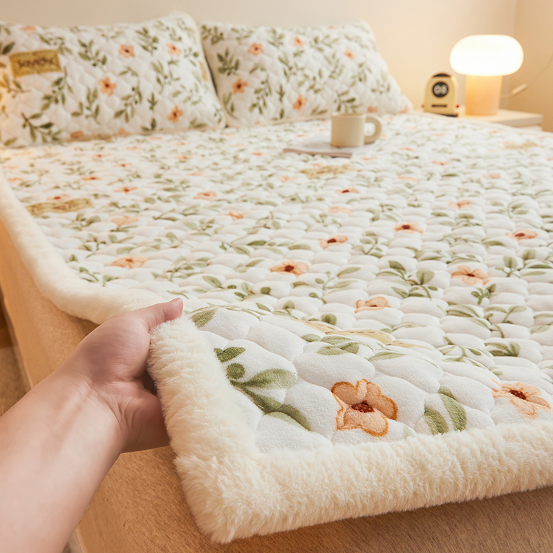 모리 꽃 [품질 검사✅클래스 A 농축 우유 벨벳⭐정전기 방지⭐빨⭐탈모 없음]