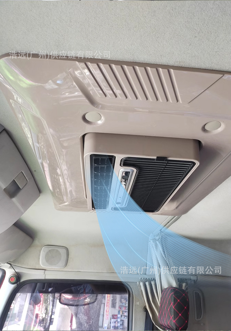Aspligo new high-end parking air conditioner double fan 12V24V electric refrigeration truck cab truck air conditioner