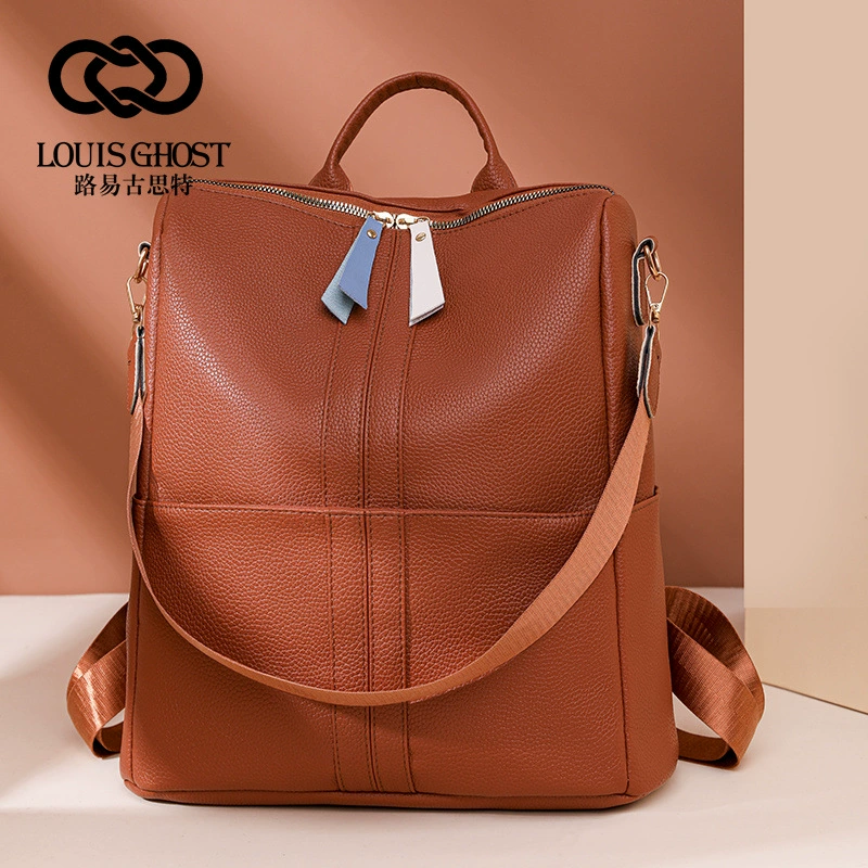 (Cross-border trading), backpack, universal retro polyurethane protective bag, anti-theft