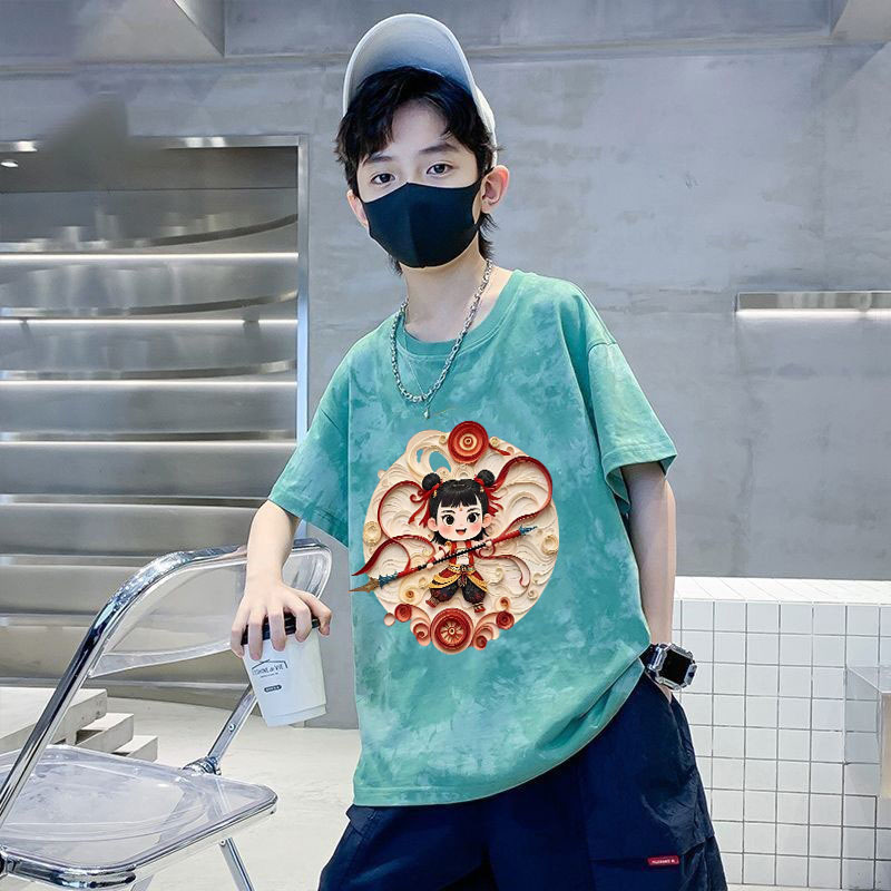 BB19#넥타이 염료 녹색